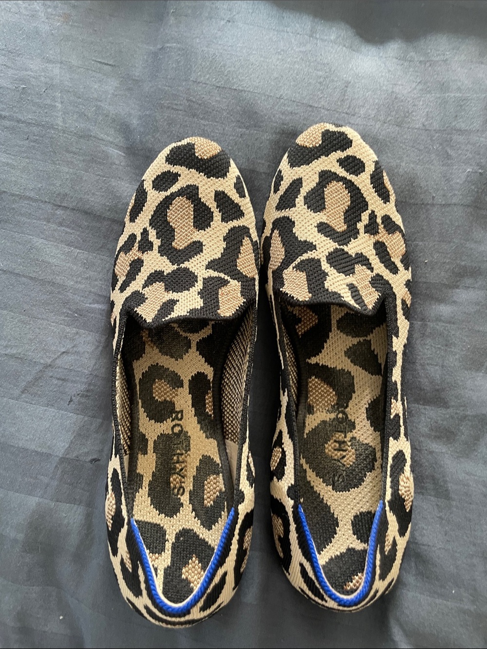 Rothy’s Leopard Print Slip-On Flats - Women's Casual Loafers